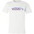 New Jersey Americans ASL T-shirt American Soccer League Tee color White New Jersey Americans ASL T-shirt American Soccer League Tee color White