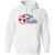 New Jersey Eagles Hoodie Pullover Classic ASL Soccer color White