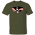 New York Eagles T-shirt Classic ASL Soccer color Military Green