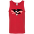 New York Eagles Tank Top Classic ASL Soccer color Red