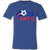 New York United ASL T-shirt Premium American Soccer League Team Tee color Heather Royal Blue