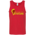 Philadelphia Spartans Tank Top Classic ASL Soccer color Red