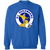Rhode Island Oceaneers Sweatshirt Classic Crewneck ASL Soccer color Royal Blue