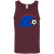 Tacoma Tides Tank Top Classic ASL Soccer color Maroon Red Tacoma Tides Tank Top Classic ASL Soccer color Maroon Red