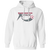 Washington Stars Hoodie Pullover Classic ASL Soccer color White Washington Stars Hoodie Pullover Classic ASL Soccer color White