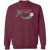 Washington Stars Sweatshirt Classic Crewneck ASL Soccer color Maroon Washington Stars Sweatshirt Classic Crewneck ASL Soccer color Maroon