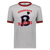 Birmingham Black Barons T-shirt Ringer Negro League Baseball color Athletic Heather/Red Birmingham Black Barons T-shirt Ringer Negro League Baseball color Athletic Heather/Red