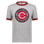 Cincinnati Tigers T-shirt Ringer Negro League Baseball Athletic Heather/Red Cincinnati Tigers T-shirt Ringer Negro League Baseball Athletic Heather/Red