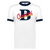Cleveland Buckeyes T-shirt Ringer Negro League Baseball color White/Navy Cleveland Buckeyes T-shirt Ringer Negro League Baseball color White/Navy