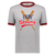 Indianapolis Clowns T-shirt Rarified Ringer Negro League Baseball color Athletic Heather/Red Indianapolis Clowns T-shirt Rarified Ringer Negro League Baseball color Athletic Heather/Red