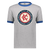 Kansas City Monarchs T-shirt Ringer Negro League Baseball color Athletic Heather/Royal Blue Kansas City Monarchs T-shirt Ringer Negro League Baseball color Athletic Heather/Royal Blue