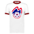 Boston Minutemen T-shirt Ringer NASL Soccer color White/Red Boston Minutemen T-shirt Ringer NASL Soccer color White/Red