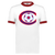 Connecticut Bicentennials T-shirt Ringer NASL Soccer color White/Red Connecticut Bicentennials T-shirt Ringer NASL Soccer color White/Red