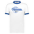 Las Vegas Quicksilvers T-shirt Ringer NASL Soccer color White/Royal Blue Las Vegas Quicksilvers T-shirt Ringer NASL Soccer color White/Royal Blue