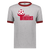 Miami Toros T-shirt Ringer NASL Soccer color Athletic Heather/Red Miami Toros T-shirt Ringer NASL Soccer color Athletic Heather/Red