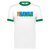 Team Hawaii T-shirt Ringer NASL Soccer color White/Kelly Green Team Hawaii T-shirt Ringer NASL Soccer color White/Kelly Green