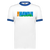 Team Hawaii T-shirt Ringer NASL Soccer color White/Royal Blue Team Hawaii T-shirt Ringer NASL Soccer color White/Royal Blue