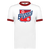 Toronto Blizzard T-shirt Rarified Ringer NASL Soccer color White/Red Toronto Blizzard T-shirt Rarified Ringer NASL Soccer color White/Red