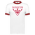 Vancouver Royals T-shirt Ringer NASL Soccer color White/Red Vancouver Royals T-shirt Ringer NASL Soccer color White/Red