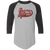 St. Louis Spirits Raglan Shirt ABA Basketball color Athletic Heather/Black St. Louis Spirits Raglan Shirt ABA Basketball color Athletic Heather/Black