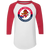 New Orleans Buccaneers Raglan Shirt ABA Basketball color White/Red New Orleans Buccaneers Raglan Shirt ABA Basketball color White/Red