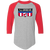 New Jersey Americans Raglan Shirt ABA Basketball color Athletic Heather/Red New Jersey Americans Raglan Shirt ABA Basketball color Athletic Heather/Red