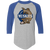 Minnesota Muskies Raglan Shirt ABA Basketball color Athletic Heather/Royal Blue