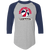 Memphis Pros Raglan Shirt ABA Basketball color Athletic Heather/Navy Blue