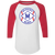 Milwaukee Bears Raglan Shirt Negro League Baseball color White/Red Milwaukee Bears Raglan Shirt Negro League Baseball color White/Red