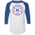 Milwaukee Bears Raglan Shirt Negro League Baseball color White/Royal Blue Milwaukee Bears Raglan Shirt Negro League Baseball color White/Royal Blue
