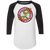 Louisville Black Caps Raglan Shirt Negro League Baseball color White/Black Louisville Black Caps Raglan Shirt Negro League Baseball color White/Black