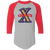 Cuban X-Giants Raglan Shirt Negro League Baseball color Athletic Heather/Red Cuban X-Giants Raglan Shirt Negro League Baseball color Athletic Heather/Red