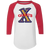 Cuban X-Giants Raglan Shirt Negro League Baseball color White/Red Cuban X-Giants Raglan Shirt Negro League Baseball color White/Red