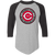 Cincinnati Tigers Raglan Shirt Negro League Baseball color Athletic Heather/Black Cincinnati Tigers Raglan Shirt Negro League Baseball color Athletic Heather/Black