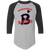 Birmingham Black Barons Raglan Shirt Negro League Baseball color Athletic Heather/Black Birmingham Black Barons Raglan Shirt Negro League Baseball color Athletic Heather/Black