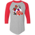 Tulsa Roughnecks Raglan Shirt NASL Soccer color Athletic Heather/Red Tulsa Roughnecks Raglan Shirt NASL Soccer color Athletic Heather/Red