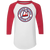 Toronto Metros Raglan Shirt NASL Soccer color White/Red Toronto Metros Raglan Shirt NASL Soccer color White/Red