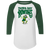 Tampa Bay Rowdies Raglan Shirt NASL Soccer color White/Dark Green Tampa Bay Rowdies Raglan Shirt NASL Soccer color White/Dark Green