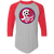 St. Louis Stars Raglan Shirt NASL Soccer color Athletic Heather/Red St. Louis Stars Raglan Shirt NASL Soccer color Athletic Heather/Red