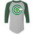 San Francisco Gales Raglan Shirt Franchise USA Soccer color Athletic Heather/ Dark Green San Francisco Gales Raglan Shirt Franchise USA Soccer color Athletic Heather/ Dark Green