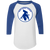 San Diego Toros Raglan Shirt Franchise NASL Soccer color White/Royal Blue San Diego Toros Raglan Shirt Franchise NASL Soccer color White/Royal Blue