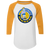 San Diego Sockers Raglan Shirt Franchise NASL Soccer color White/Gold San Diego Sockers Raglan Shirt Franchise NASL Soccer color White/Gold