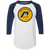 Rochester Lancers Raglan Shirt Franchise NASL Soccer color White/Navy Blue Rochester Lancers Raglan Shirt Franchise NASL Soccer color White/Navy Blue