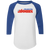 Philadelphia Atoms Raglan Shirt Franchise NASL Soccer color White/Royal Blue Philadelphia Atoms Raglan Shirt Franchise NASL Soccer color White/Royal Blue