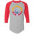 New England Tea Men Raglan Shirt Franchise NASL Soccer color Athletic Heather/Red New England Tea Men Raglan Shirt Franchise NASL Soccer color Athletic Heather/Red