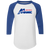 Montreal Manic Raglan Shirt Franchise NASL Soccer color White/Royal Blue Montreal Manic Raglan Shirt Franchise NASL Soccer color White/Royal Blue