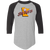 Minnesota Strikers Raglan Shirt Franchise NASL Soccer color Athletic Heather/Black Minnesota Strikers Raglan Shirt Franchise NASL Soccer color Athletic Heather/Black