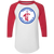 Hartford Bicentennials Raglan Shirt NASL Soccer color White/Red Hartford Bicentennials Raglan Shirt NASL Soccer color White/Red