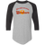 Fort Lauderdale Strikers Raglan Shirt NASL Soccer color Athletic Heather/Black Fort Lauderdale Strikers Raglan Shirt NASL Soccer color Athletic Heather/Black