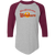 Fort Lauderdale Strikers Raglan Shirt NASL Soccer color Athletic Heather/Maroon Fort Lauderdale Strikers Raglan Shirt NASL Soccer color Athletic Heather/Maroon